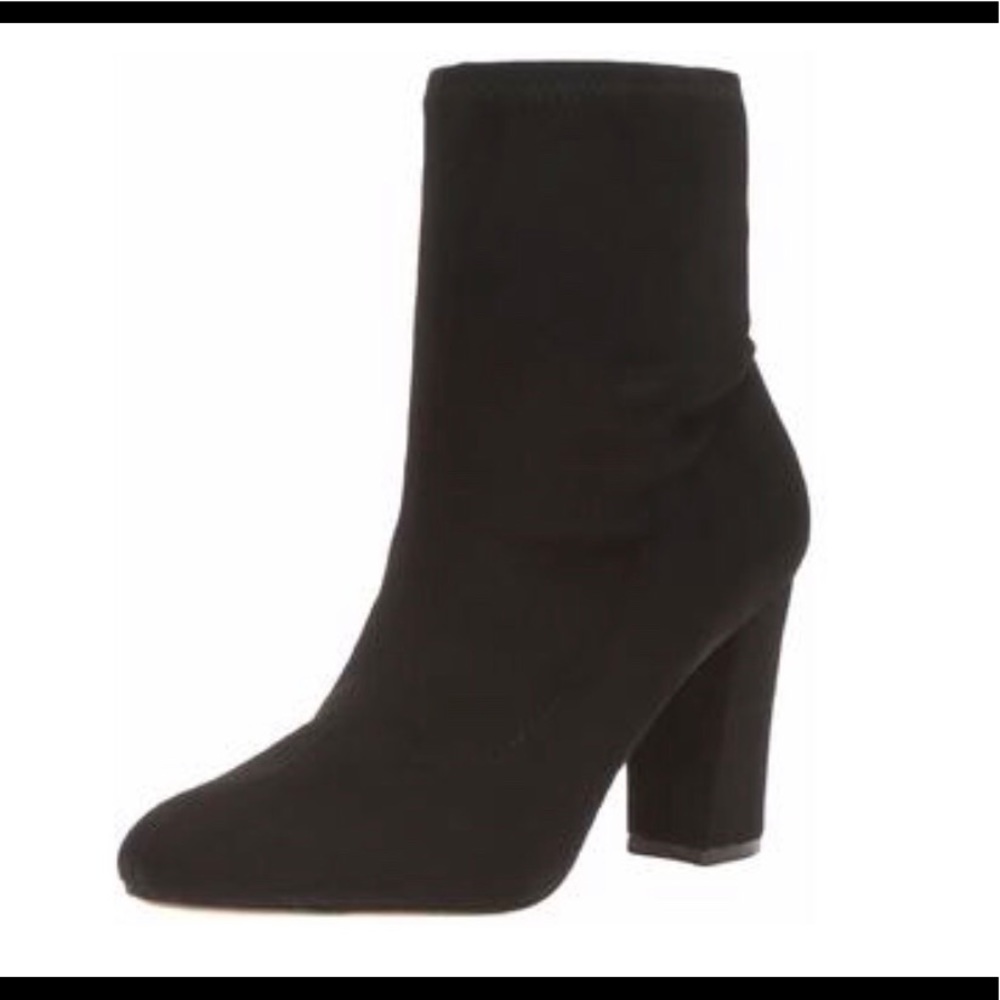 Madden Girl Heeled Suede Booties